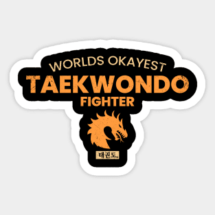 taekwondo Sticker